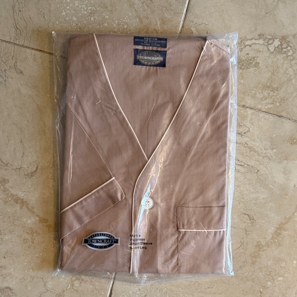 Towncraft Light Brown Pajama Set